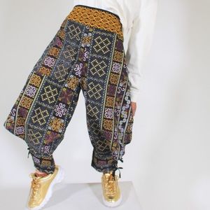 Chiang Mai's Authentic Thai Patterned Pants
